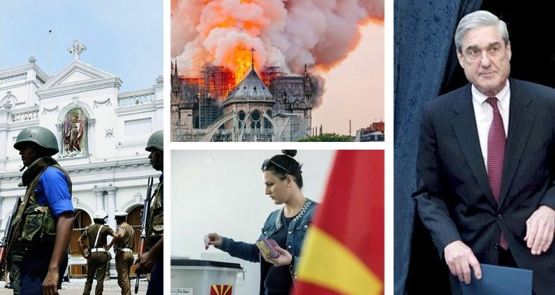 Sri Lanka, Notre Dame, Macedonia, Mueller report