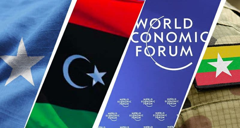 The coup in Myanmar, terrorist attack in Somalia, Libya’s candidates, Davos forum, Uganda vs. Facebook