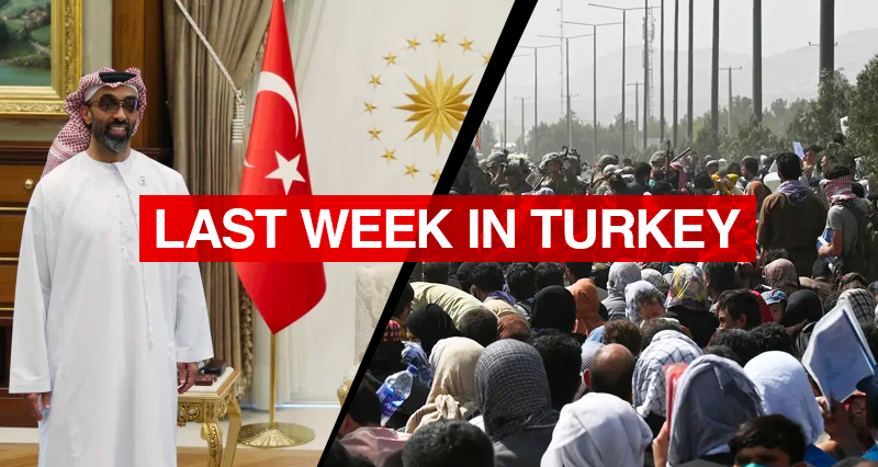 Statements on the Afghan Refugee Crisis; Possible rapprochement with the UAE; EuroVolley 2021 successes of the Turkish Team