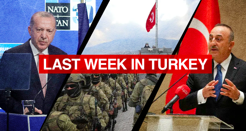 Erdogan opposes request for Finland and Sweden’s NATO membership; Turkish Armed Forces continue military operations; Turkish Foreign Ministry condemns acts of Israel