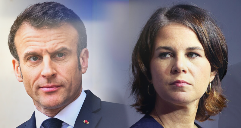 5 differences between Macron and Baerbock