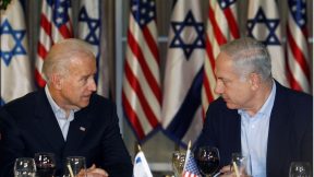 American support for Israeli terror in Palestine