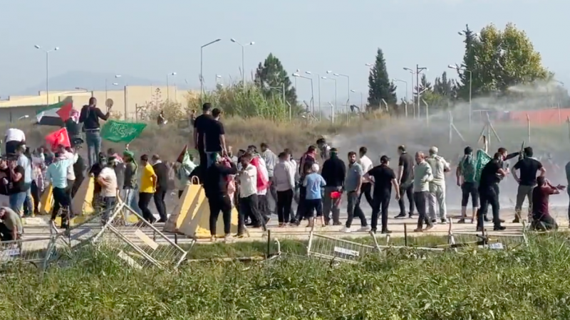Protests and attempts to enter by force the US military base in Türkiye