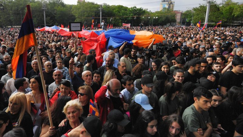 What is behind the protests in Armenia?